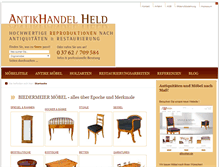 Tablet Screenshot of antik-held.de